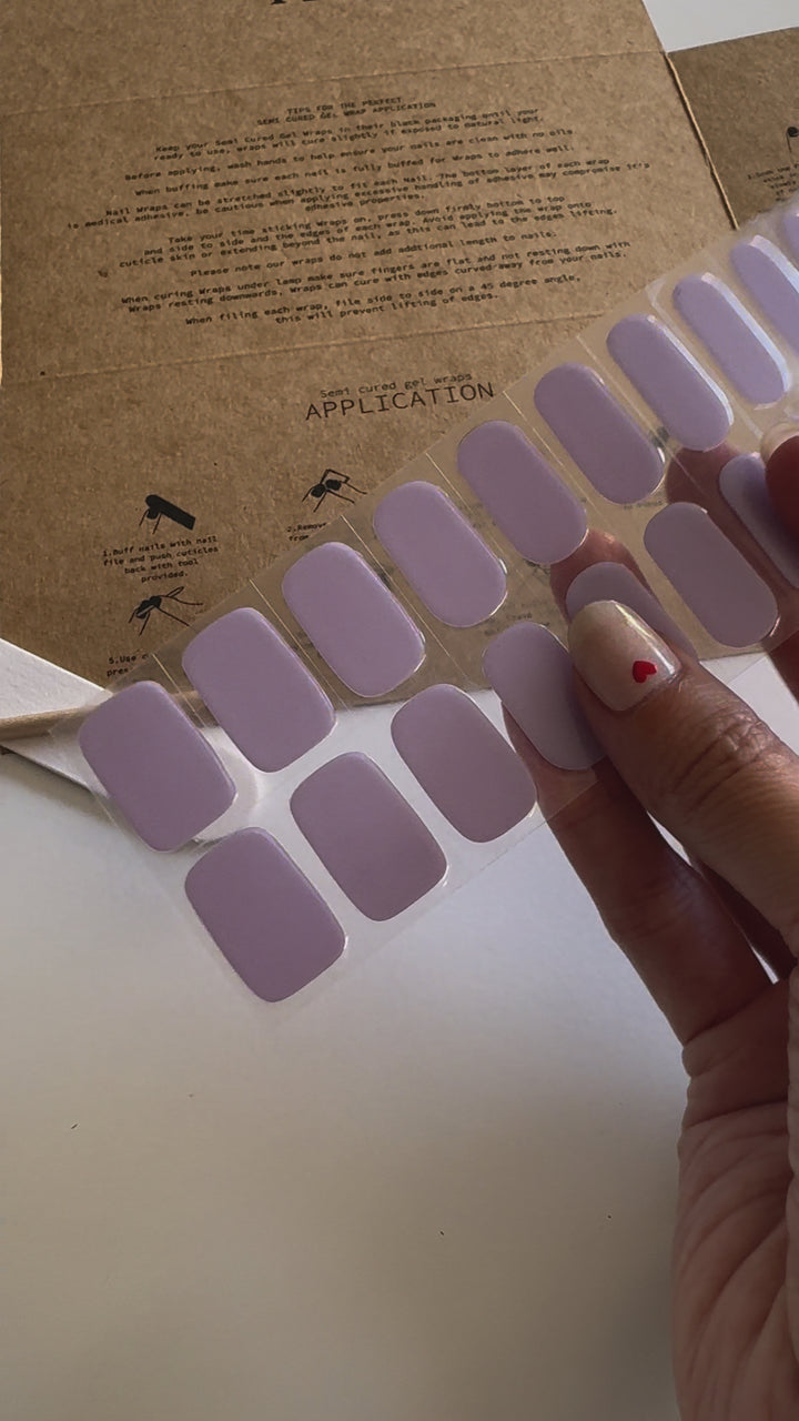 Manicure Semi Cured Gels - Valensole (Lilac)