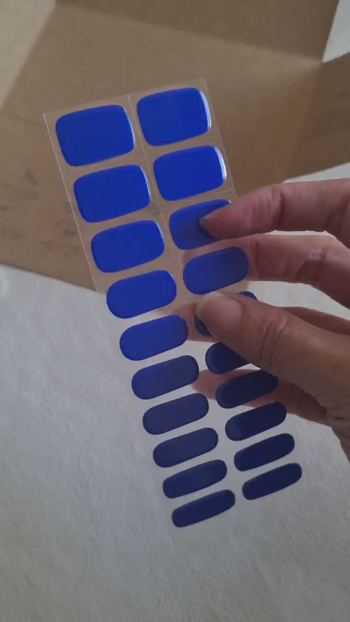 Manicure Semi Cured Gels - Mykonos (Cobalt Blue)